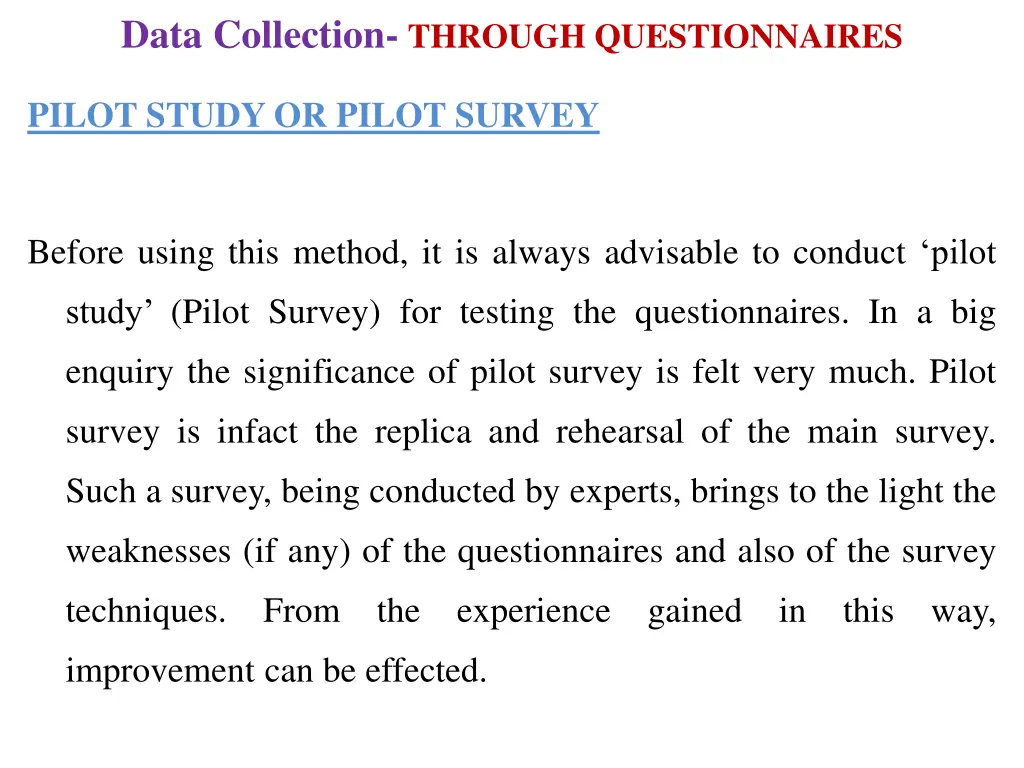 data collection through questionnaires 3