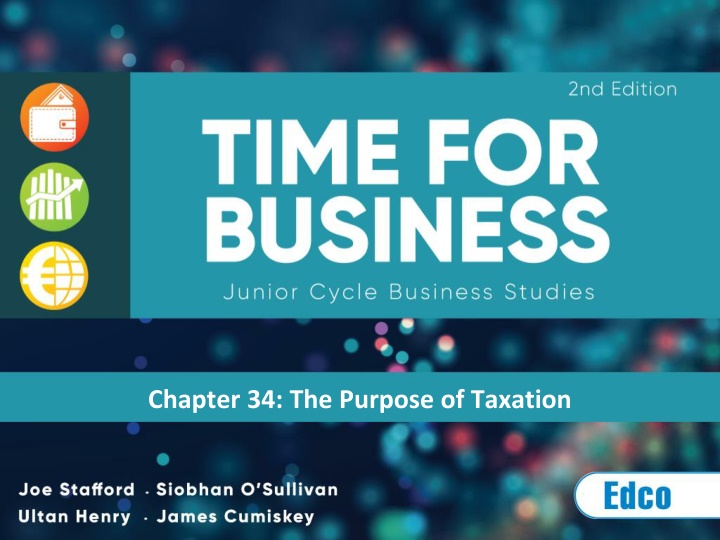 chapter 34 the purpose of taxation