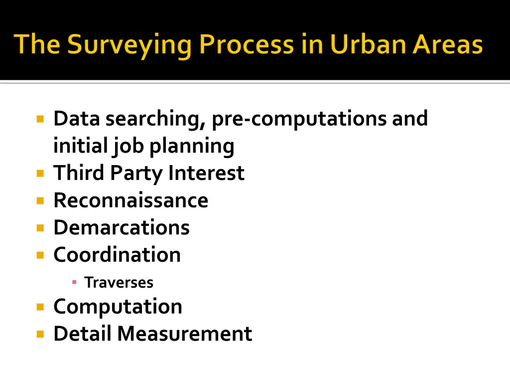 data searching pre computations and initial