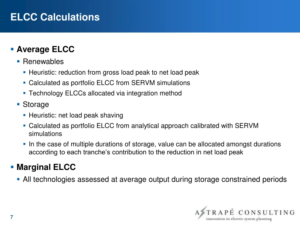 elcc calculations