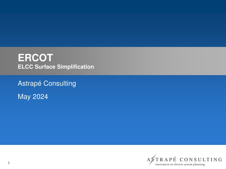 ercot elcc surface simplification