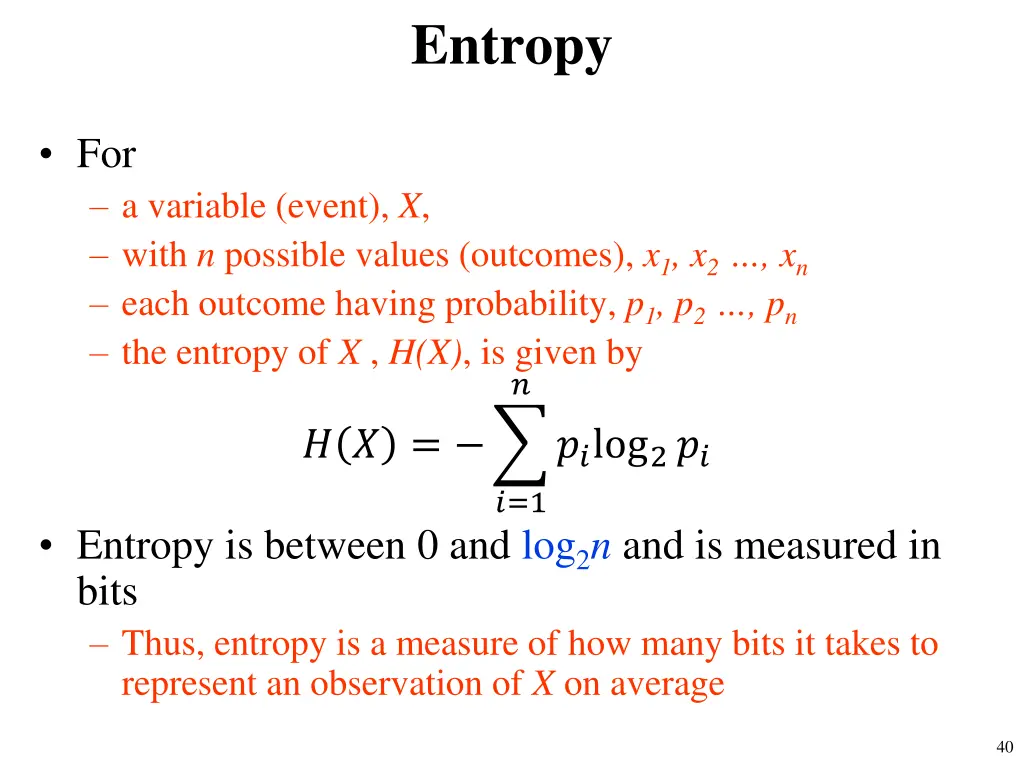 entropy