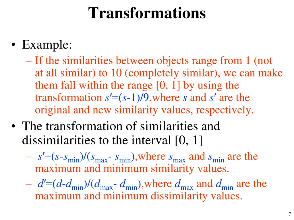 transformations 2