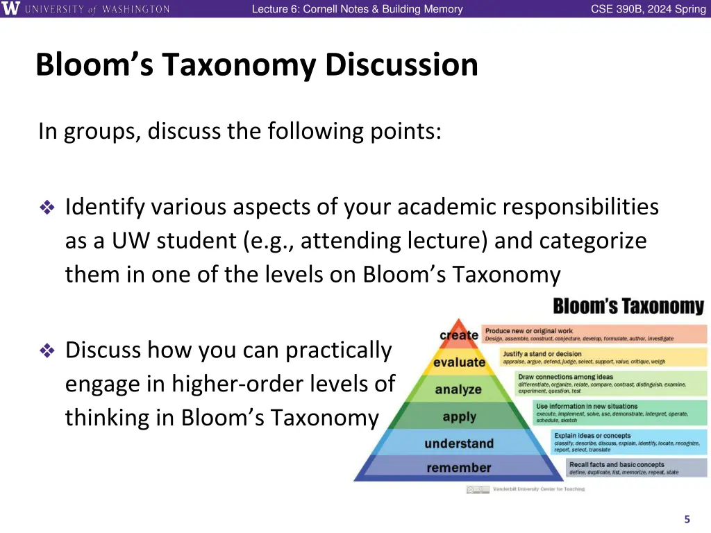 lecture 6 cornell notes building memory 3