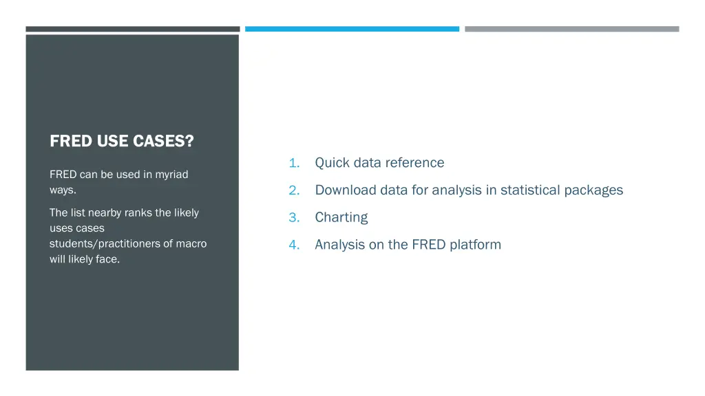 fred use cases