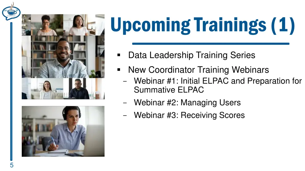 upcoming trainings 1