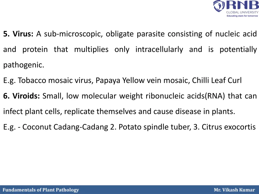 5 virus a sub microscopic obligate parasite