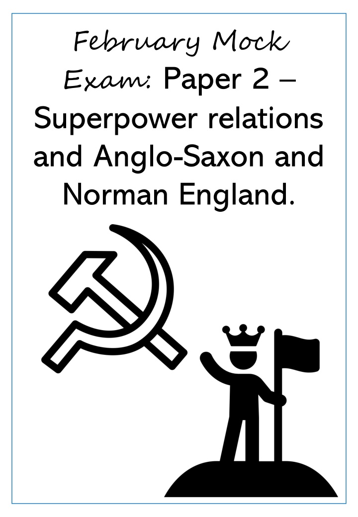 february mock exam paper 2 superpower relations