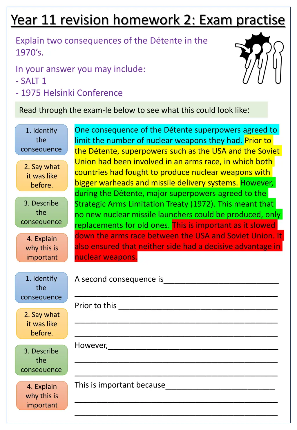 year 11 revision homework 2 exam practise