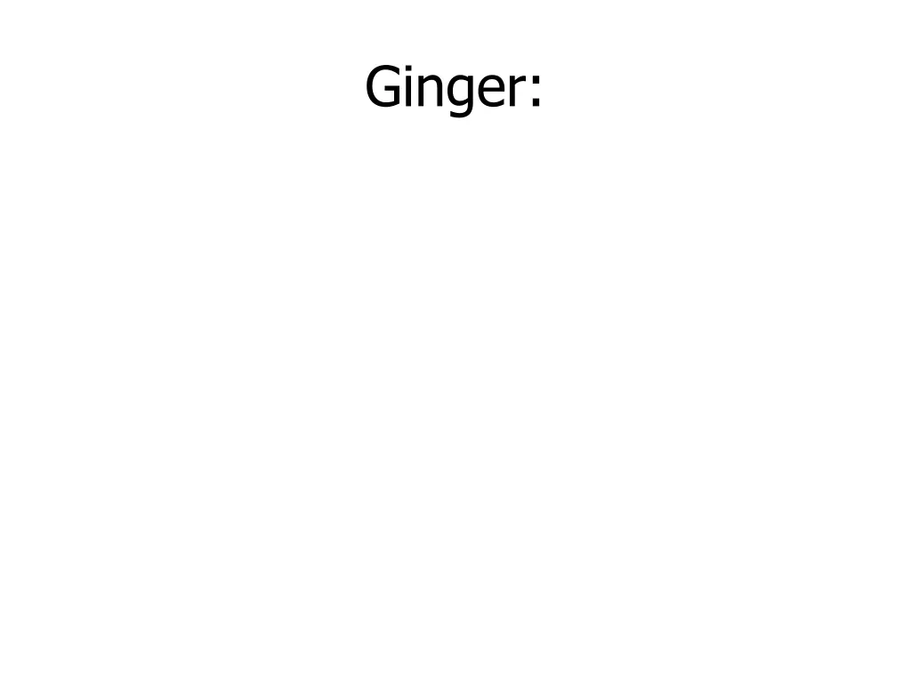 ginger