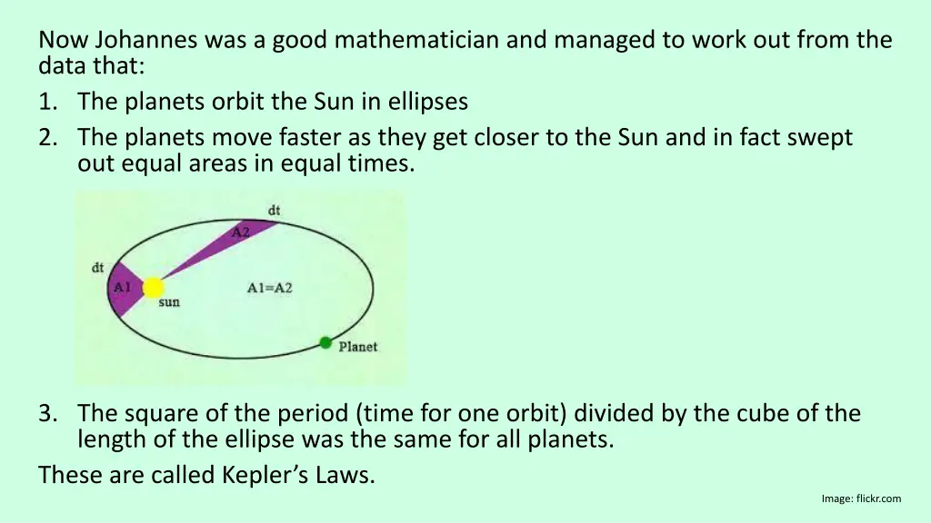 now johannes was a good mathematician and managed