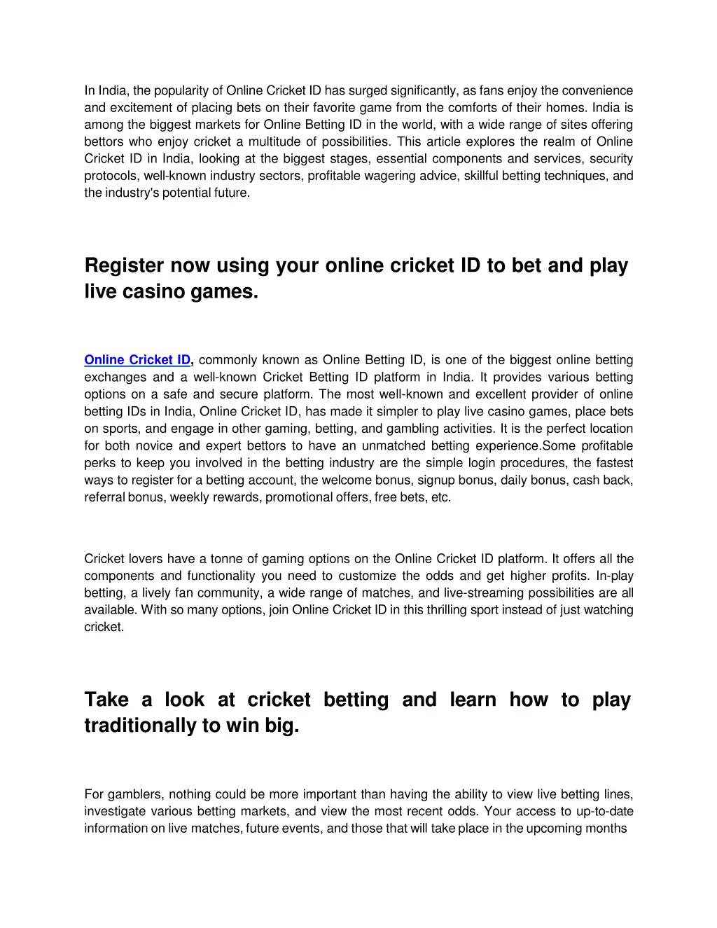 in india the popularity of online cricket