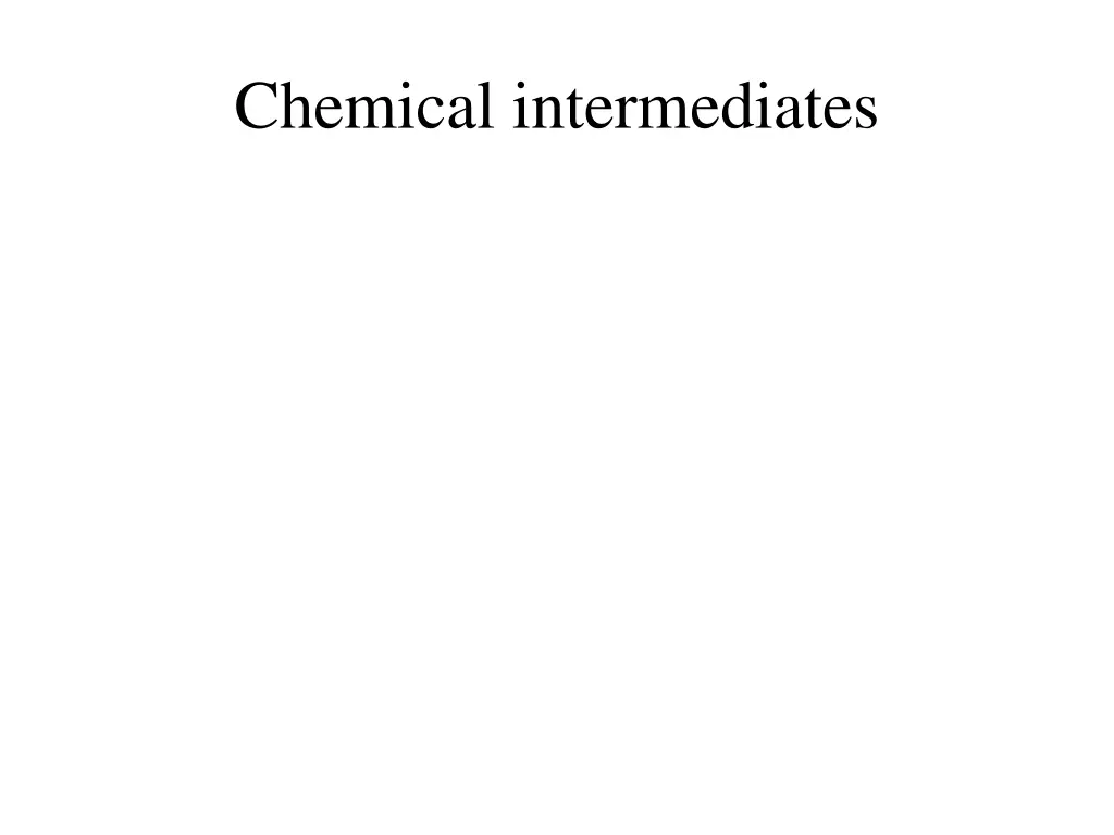 chemical intermediates