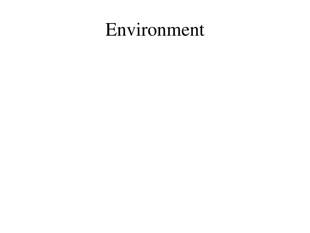 environment