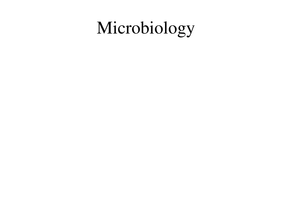 microbiology