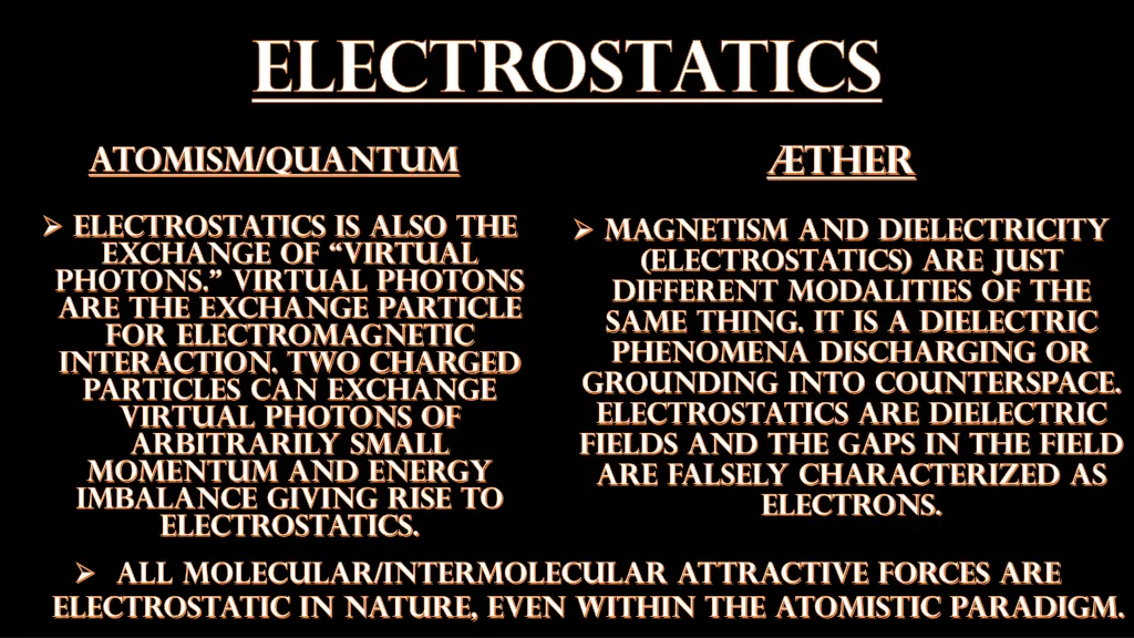 electrostatics