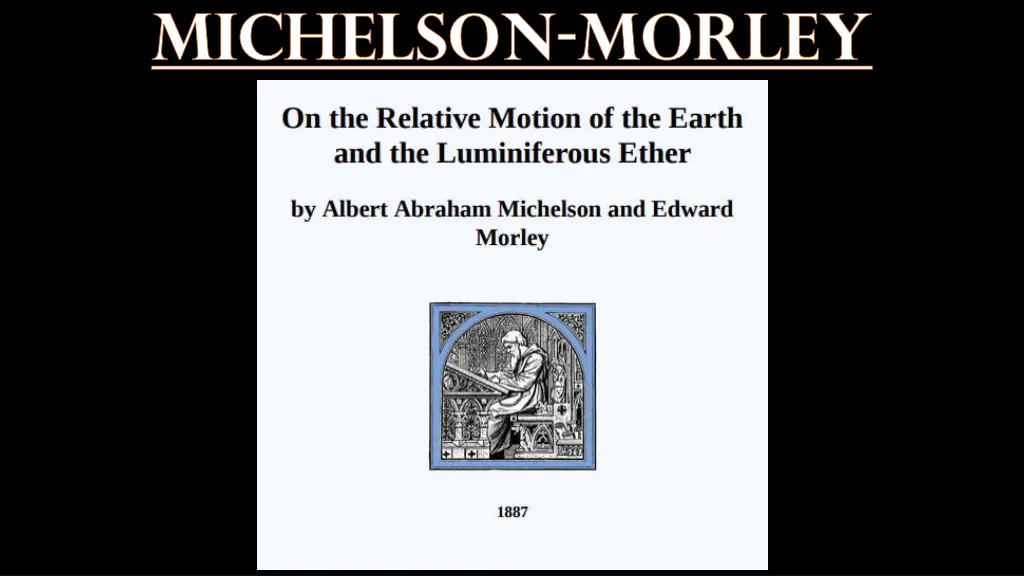 michelson morley