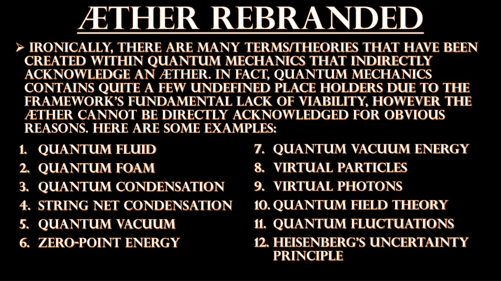 ther rebranded ironically there are many terms