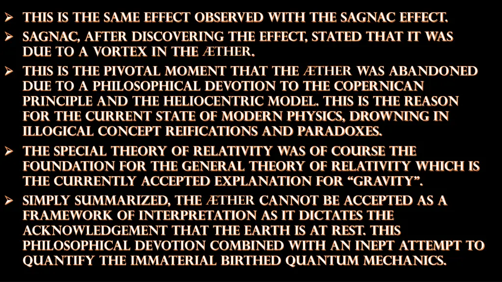 this is the same effect observed with the sagnac