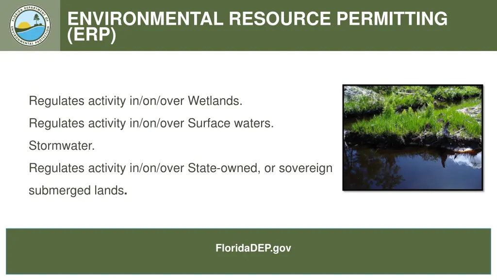 environmental resource permitting erp