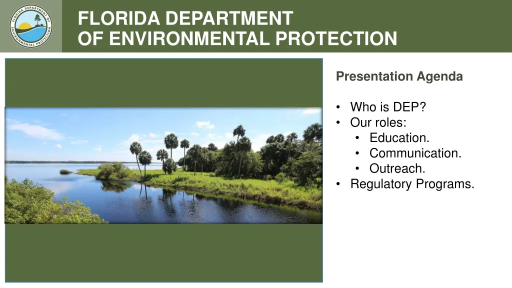 florida department of environmental protection