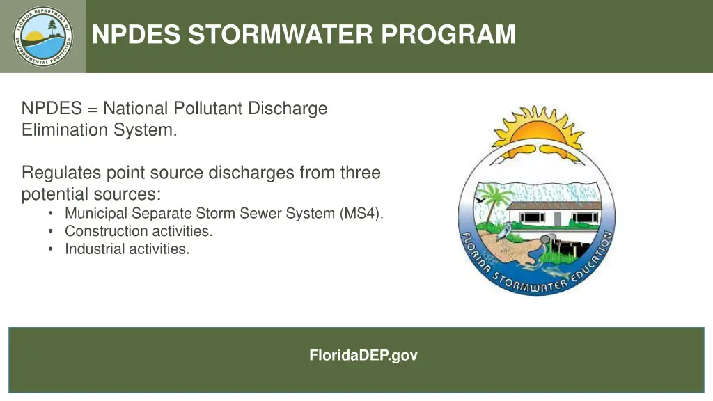 npdes stormwater program