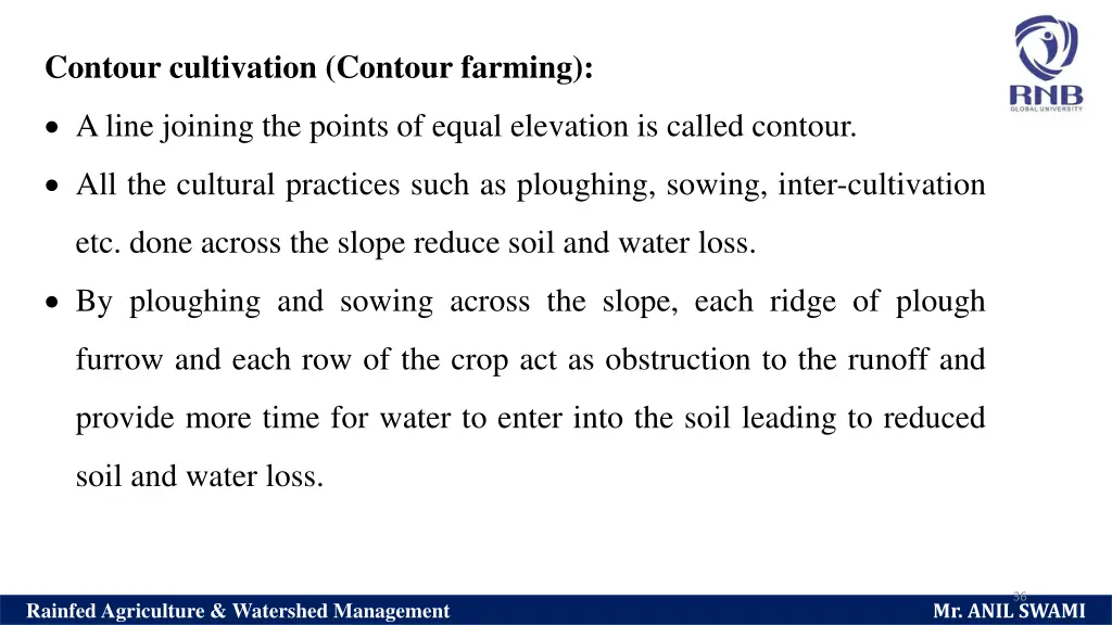 contour cultivation contour farming