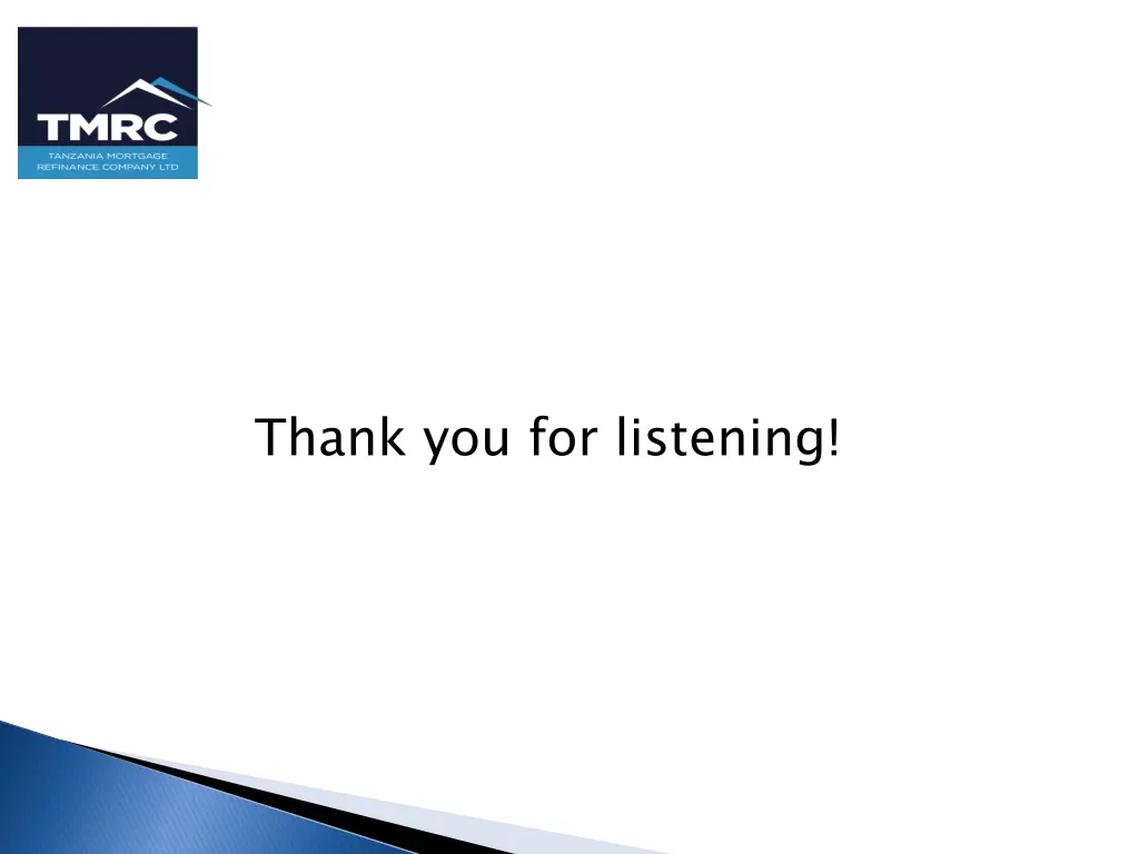 thank you for listening