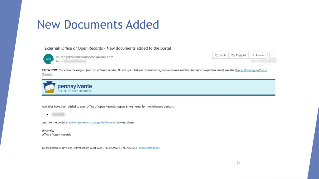 new documents added