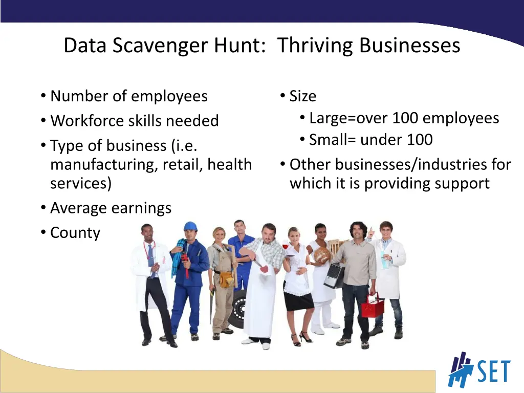 data scavenger hunt thriving businesses