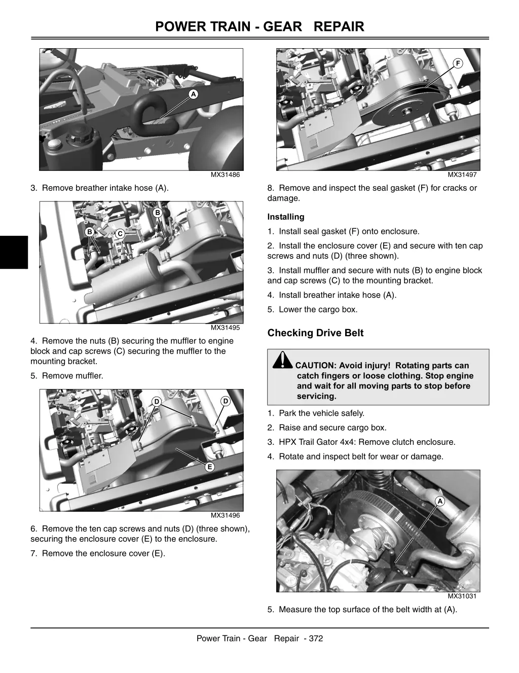 power train gear repair 1