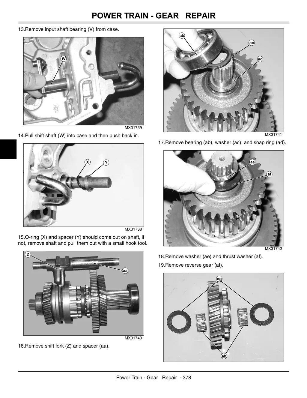 power train gear repair 7