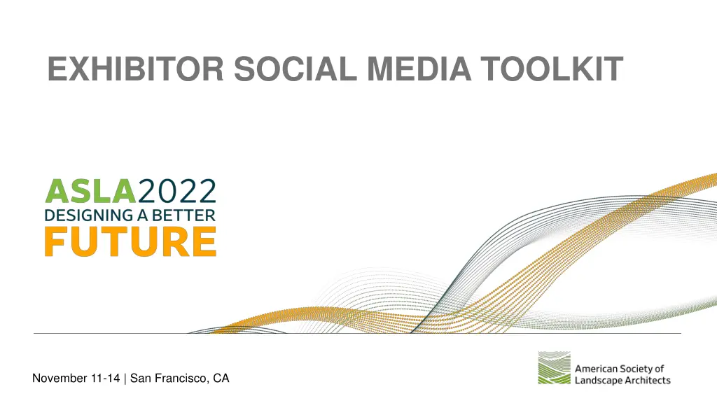 exhibitor social media toolkit