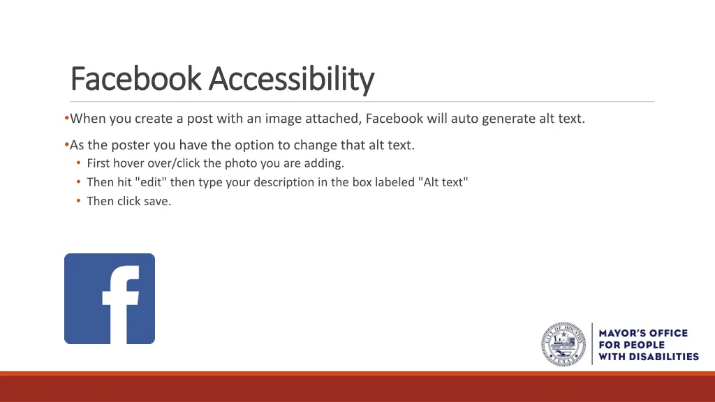 facebook accessibility facebook accessibility