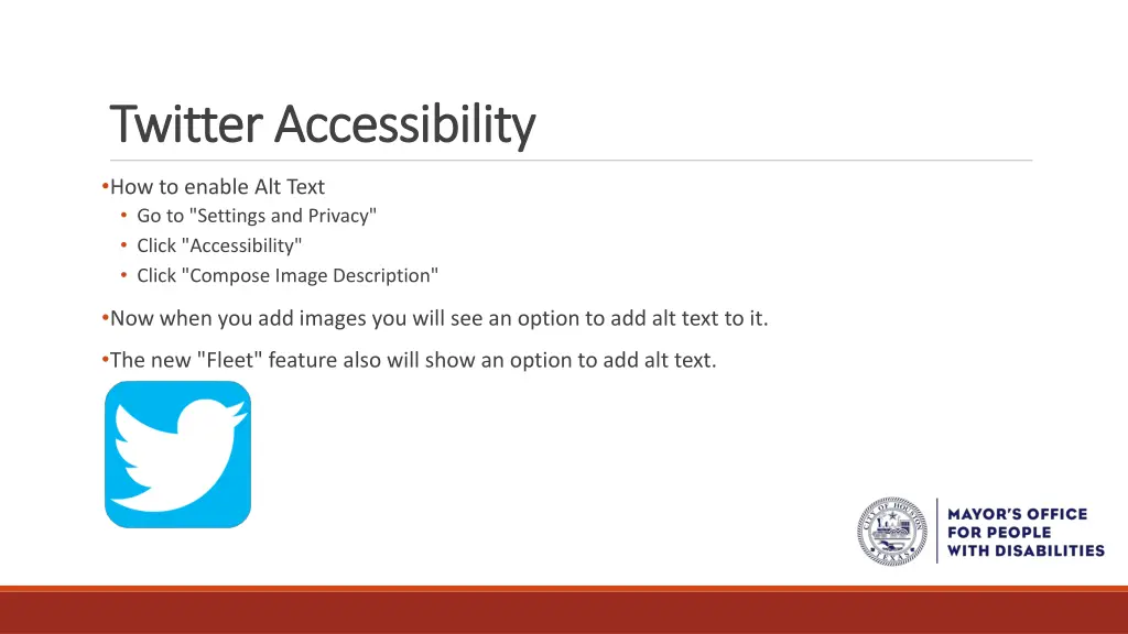 twitter accessibility twitter accessibility