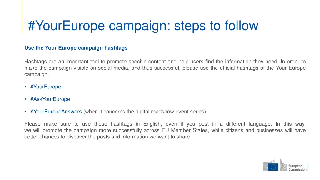 youreurope campaign steps to follow 1