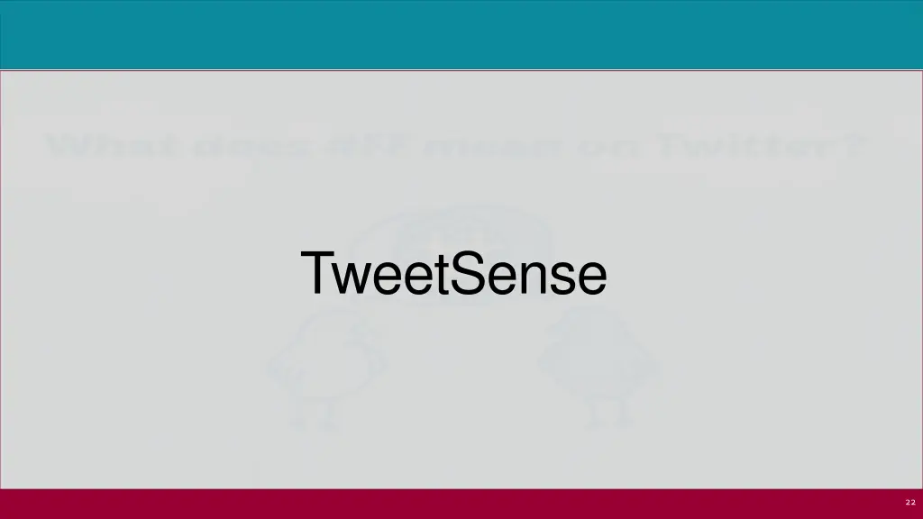 tweetsense