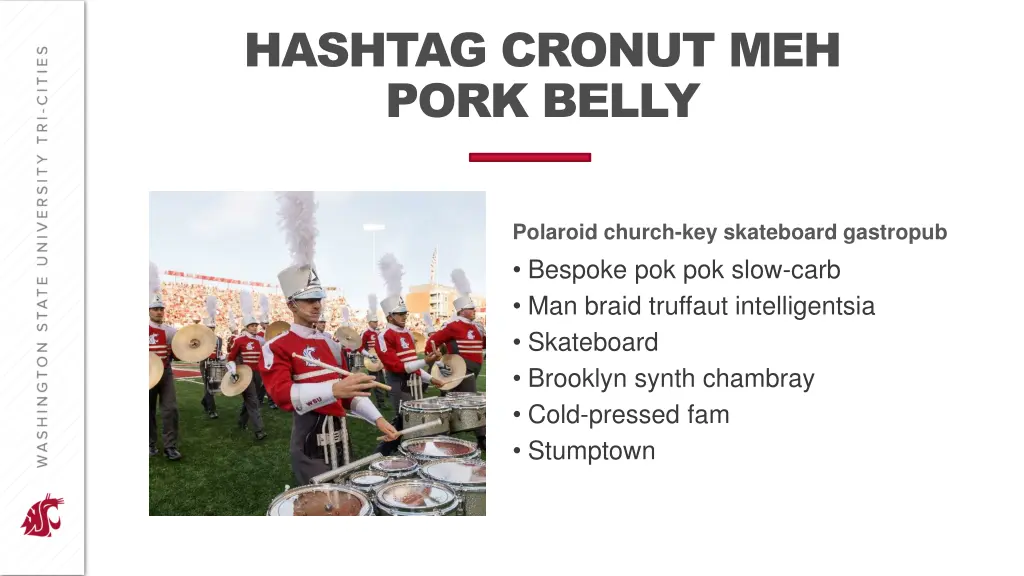 hashtag cronut meh pork belly