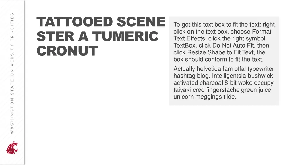 tattooed scene ster a tumeric cronut