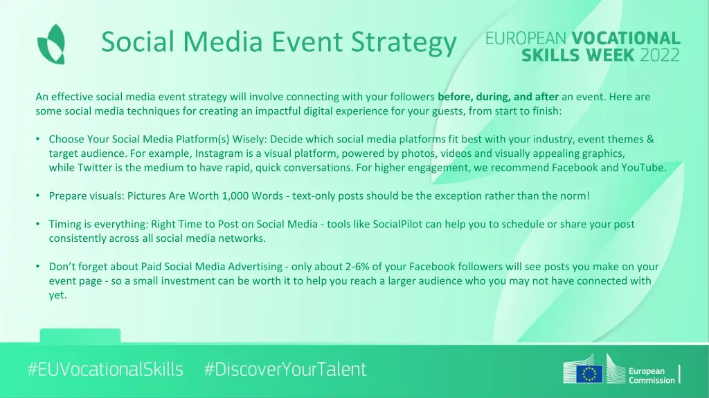 social media event strategy