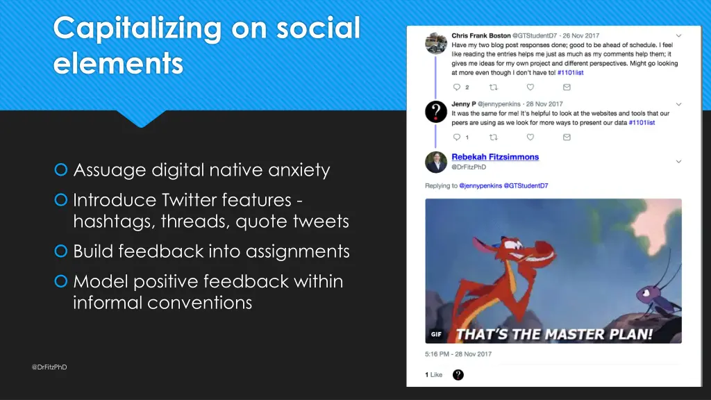 capitalizing on social elements