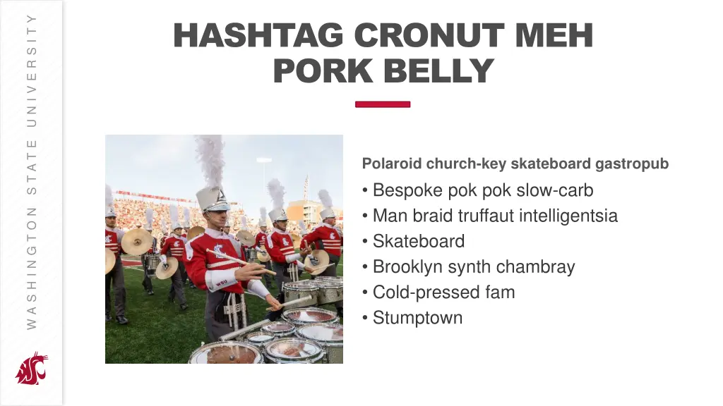 hashtag cronut meh pork belly