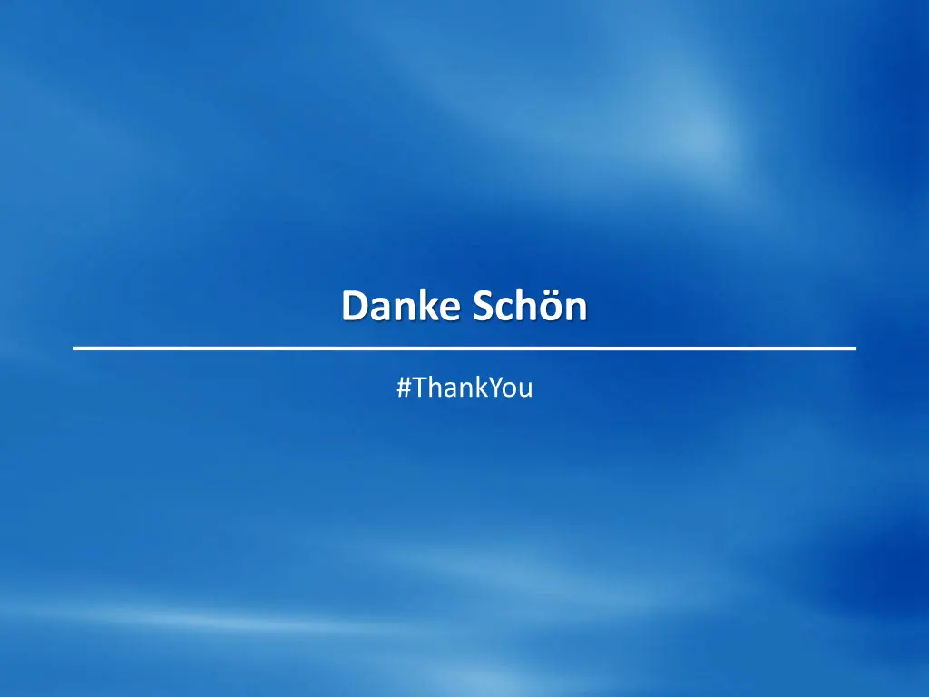 danke sch n