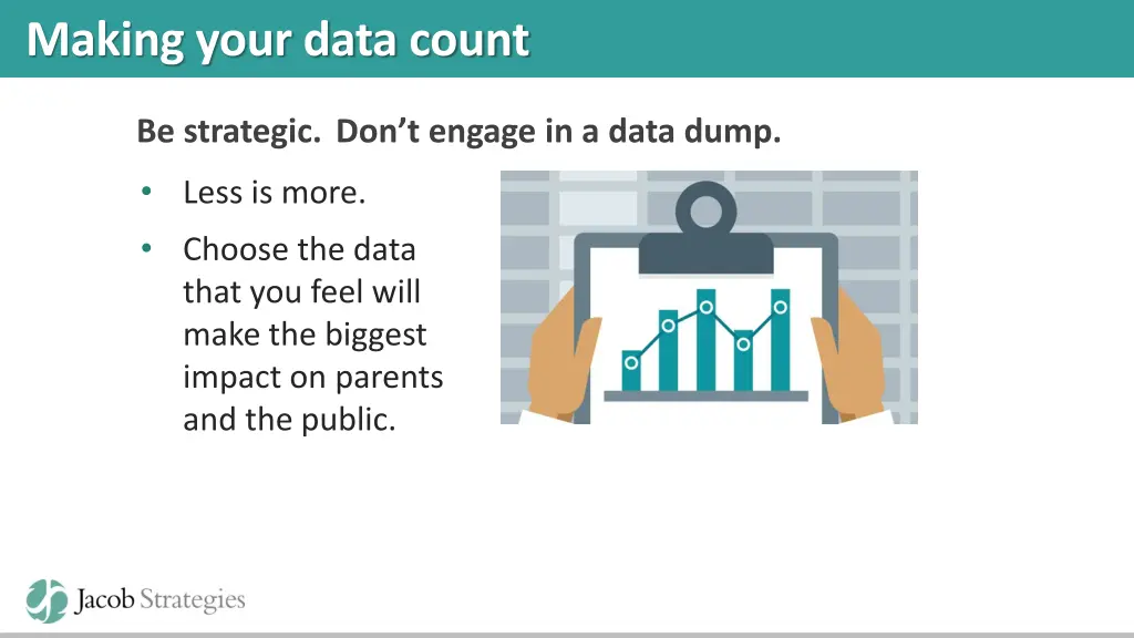 making your data count