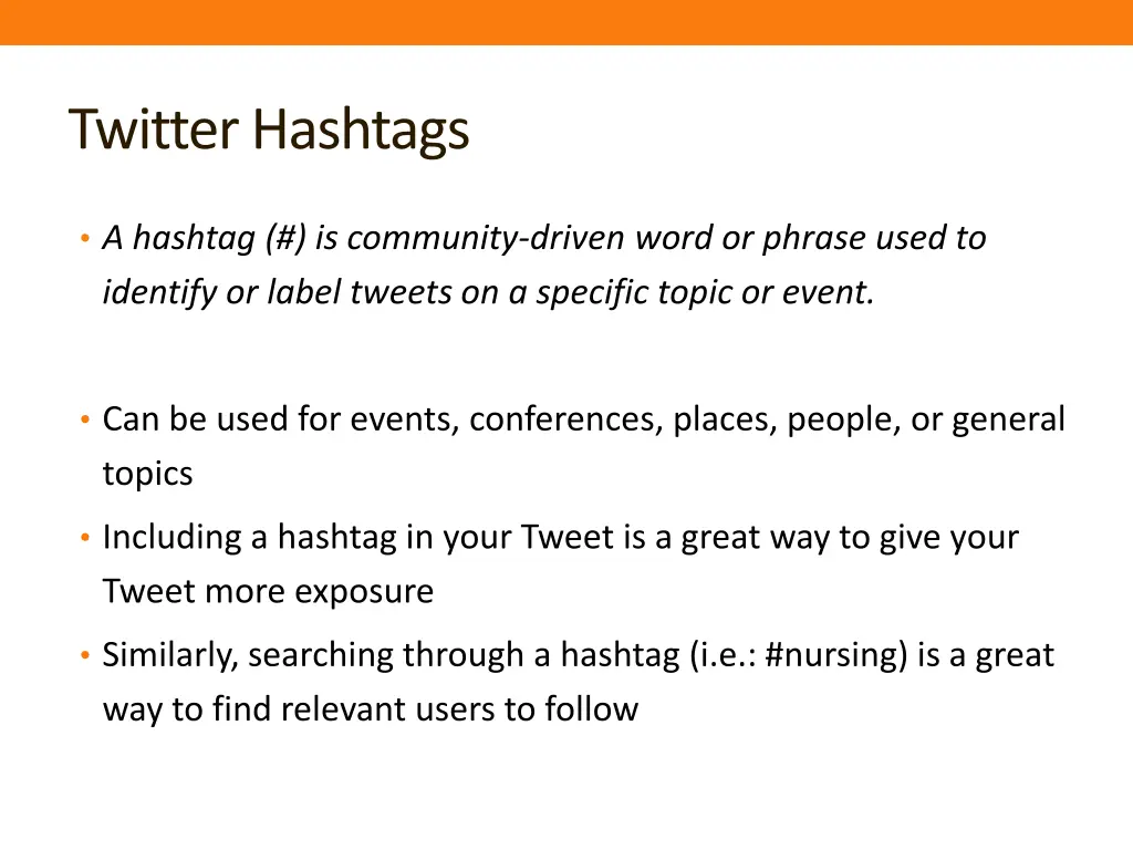 twitter hashtags