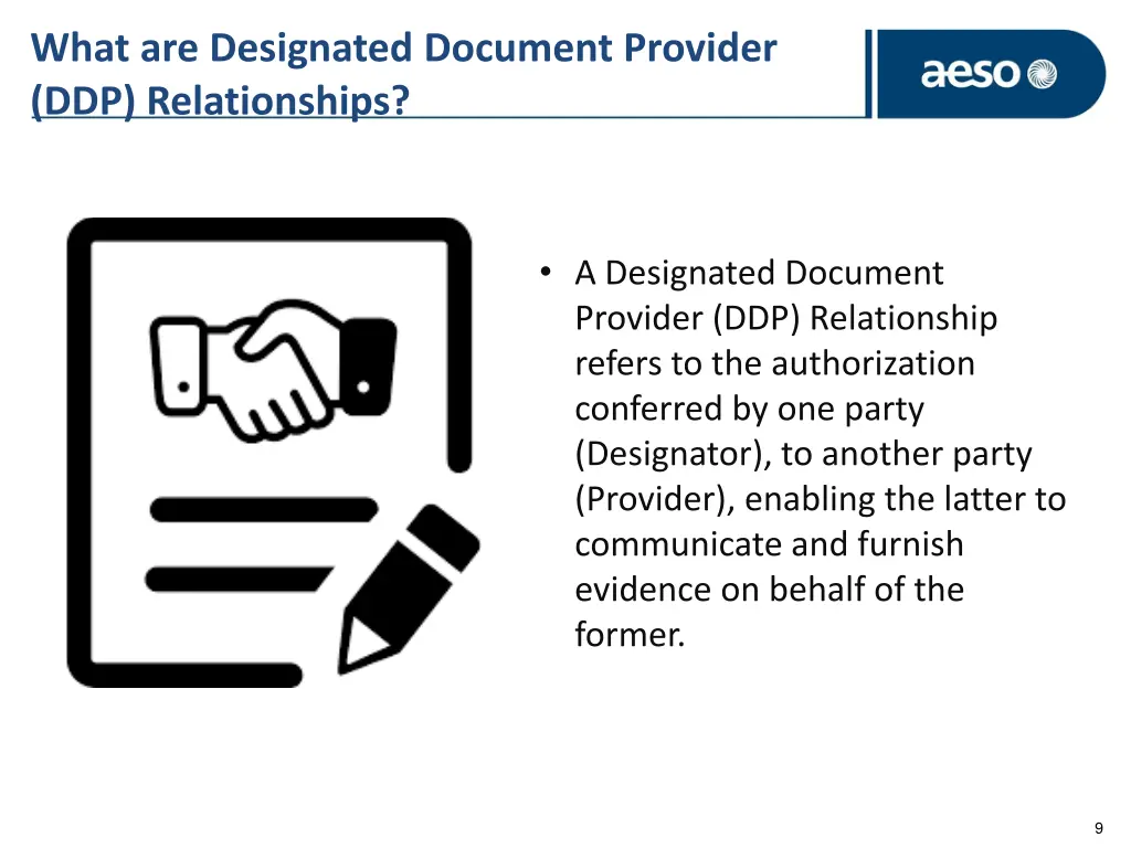 what are designated document provider 2