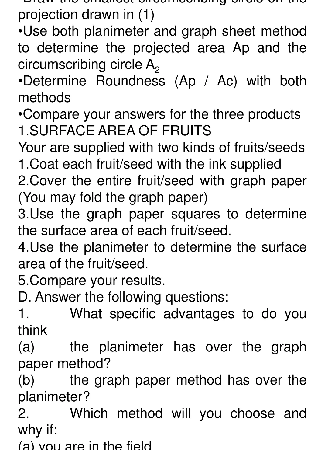 draw the smallest circumscribing circle