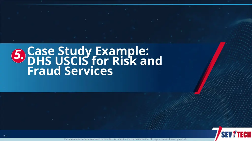 case study example dhs uscis for risk and fraud