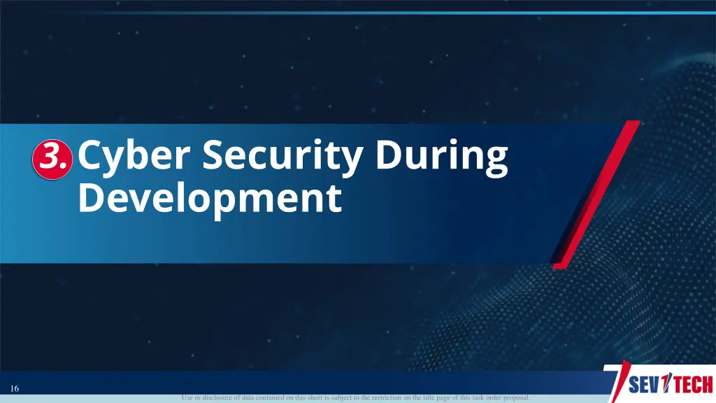 cyber security during development