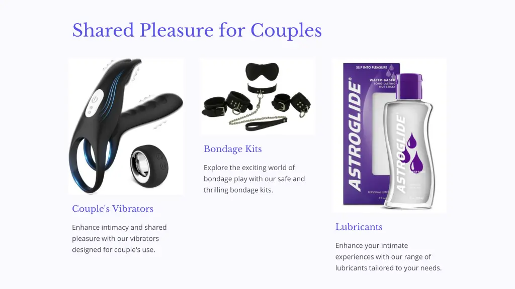 shared pleasure for couples